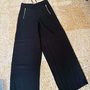 DKNY Black Wide Leg Pants